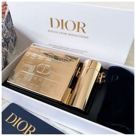 dior limited edition lipstick clutch|christian dior lipstick set bag.